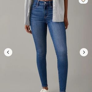 American Eagle Outfitters Blue Dream Skinny Jeans